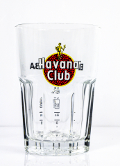 Havana Club Rum Stapel Tumbler, Glas, Gläser, Logo Rot Cocktailglas