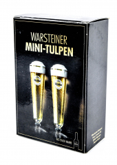 Warsteiner beer reception glass, welcome glass, mini tulip glass / glasses