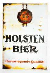 Holsten Pilsener beer, aluminum mural frameless aluminum dibond print HOLSTEN BEER