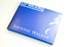 Johnnie Walker Whisky, 5 x 2 hand warmers Thermopad 12h Keep Walking