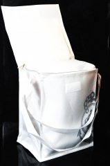 König Pilsener, Six Pack isolierte Kühltasche, Kühlbox, Cooler Bag, weiße Ausführung