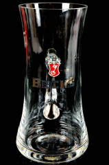 Becks Bier, Glas / Gläser Design Bierkrug Bierseidel 0,4l alte Ausführung selten