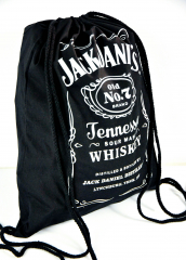 Jack Daniels Whisky, backpack tote bag fabric bag Full Logo Rocks string bag
