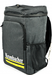 Krombacher beer, XXL cooling backpack, 30l capacity, water-repellent, 16 hours cooling time