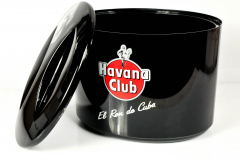 Havana Club, 10l acrylic ice cube container, bottle cooler, Icecube, oval ice box