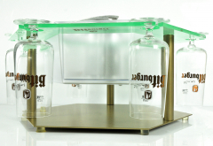 Bitburger Bier, Acryl Konferenz Eiskühler Flaschenkühler f. 6 Gläser / Flaschen