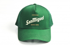San Miguel Bier, Baseball Cap, Mütze, Schirmmütze, grüne Ausführung Cervezas