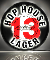 Guinness Hop House Bier, LED Leuchtreklame, Leuchtwerbung Lager