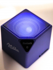 Milka Schokolade, BIGBEN Bluetooth Wireless Luminous Speaker mit Lichteffekten