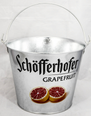 Schöfferhofer Weizenbier Grapefruit Eiswürfeleimer / Flaschenkühler verzinkt