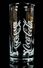 Coca Cola Glas / Gläser Longdrinkglas 0,2l Schriftzug vertikal