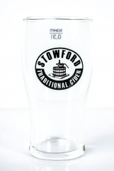 Stowford Press Cider, glass / glasses Irish Cider half pint cider glass 0.3 l TC