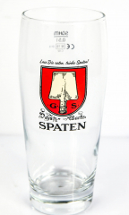 Spaten Bier, Bierglas / Biergläser Williglas 0,5l