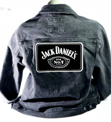 Jack Daniels Whisky, Jeans Jacke lang Men/ LED Funktionen / JD Festival Jacke, Gr. L NEU Original