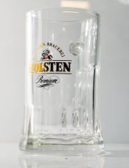 Holsten Pilsener Glas / Gläser, Bierglas / Biergläser, 0,3l Hanseaten Seidel, Gold
