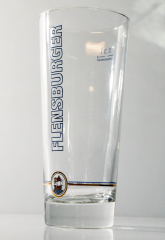 Flensburger Pilsener Glas / Gläser, Bierglas, Brauerei, Frankonia 0,3l