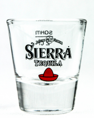 Sierra Tequila Glas / Gläser, Stamper 3, Schnapsglas, Exclusiv Shotglas