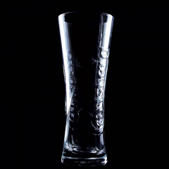 CARLSBERG BEER GLASS / GLASSES, BEER GLASS RELIEF GLASS TULIP 0.3l